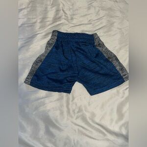 Blue and Gray Women's Shorts